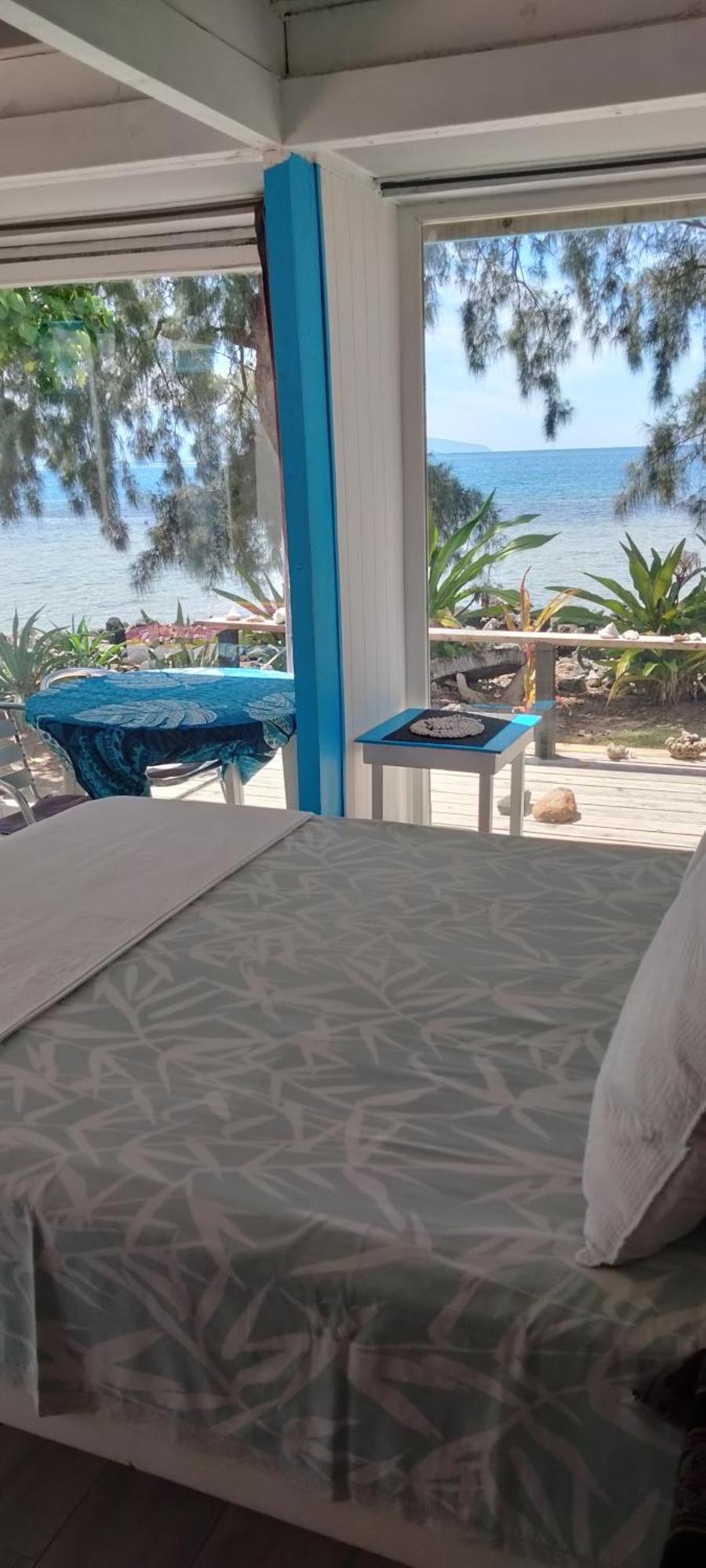 Bungalow Vue Lagon 180 Degre, La Maison Bleue Moorea Exteriér fotografie