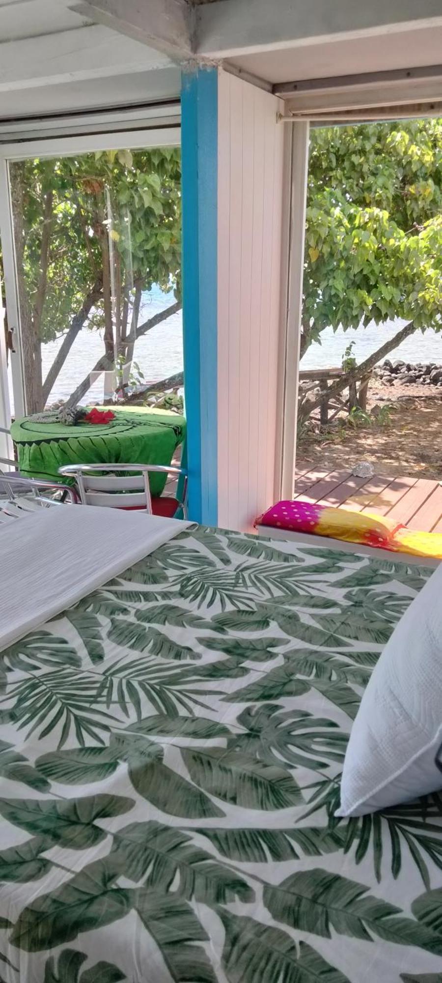 Bungalow Vue Lagon 180 Degre, La Maison Bleue Moorea Exteriér fotografie
