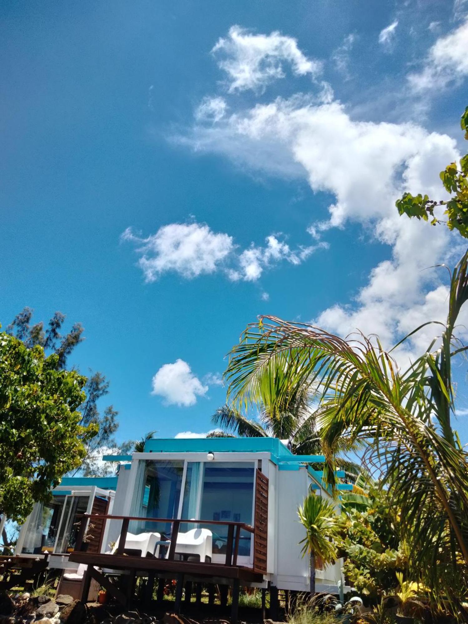 Bungalow Vue Lagon 180 Degre, La Maison Bleue Moorea Exteriér fotografie