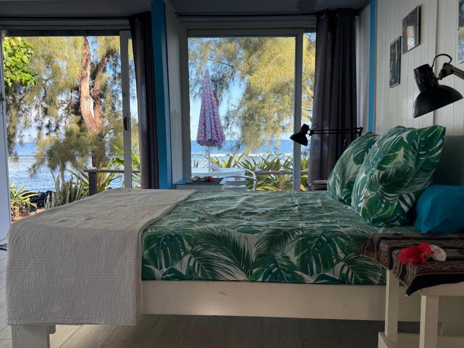 Bungalow Vue Lagon 180 Degre, La Maison Bleue Moorea Exteriér fotografie