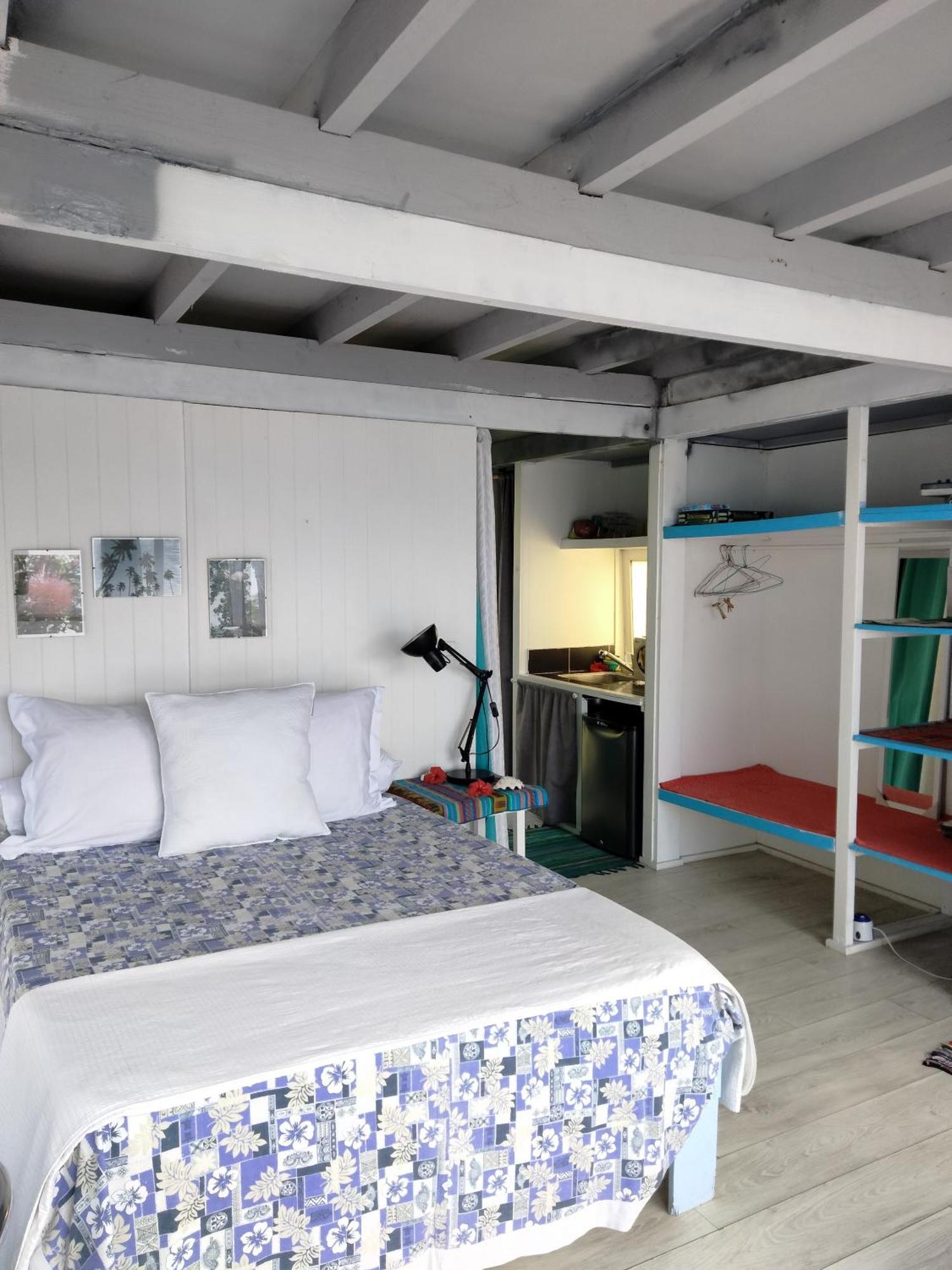 Bungalow Vue Lagon 180 Degre, La Maison Bleue Moorea Exteriér fotografie
